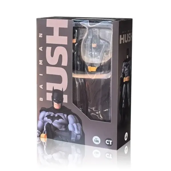 Thumbnail: Batman Hush Black Version Action Figure – 1/12 Scale Superhero Collectible (6.3