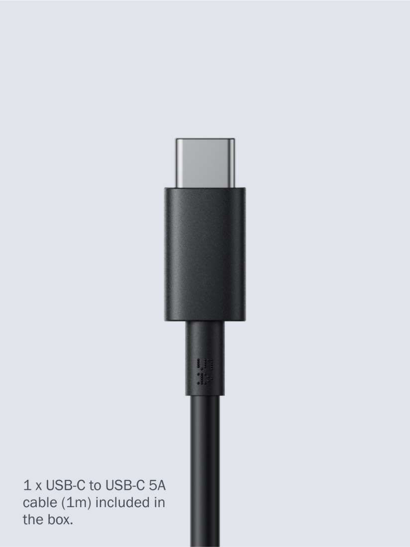 Thumbnail: Cmf by Nothing (R) 140w Type-C to C Cable - Super Fast Charging & Data Tra