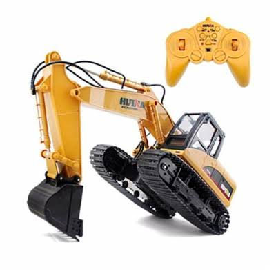1:14 Scale Remote Control Excavator Construction Toy – HUINA Model 1535