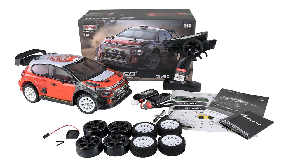Thumbnail: MJX Hyper Go 14303 1:14 Citroen Brushless RC Car – 42 km/h High-Speed Drift Rall