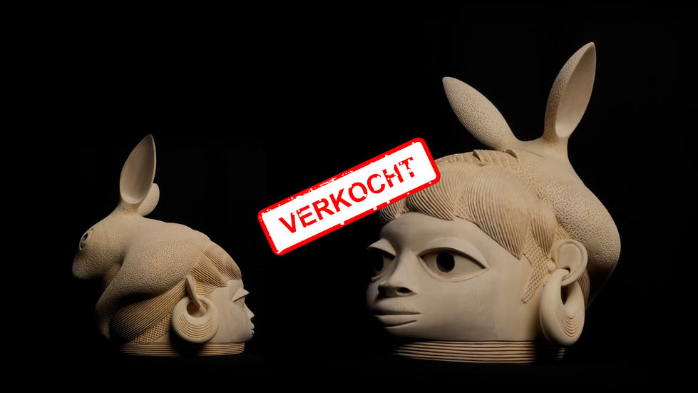 Masker Gèlèdè "Rabbit"