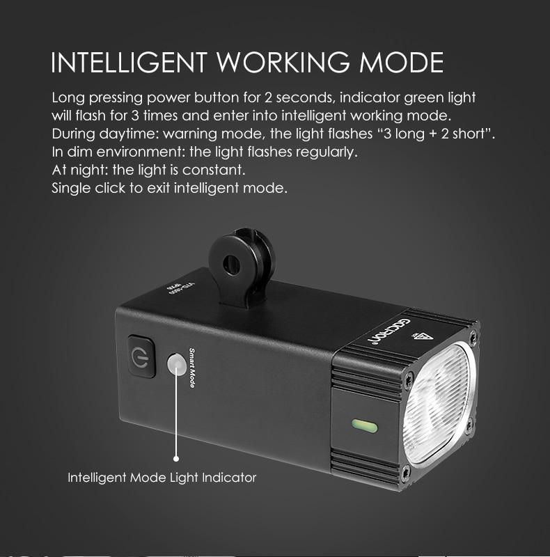 Thumbnail: Gaciron V7D-1600 Scooter Ön Far 1600 Lumen / Headlight