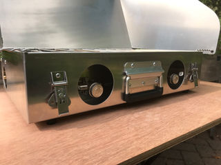 The Dutch Camp Stove, Ducasto is  a professional 20" 2-burner propane outdoor stove.