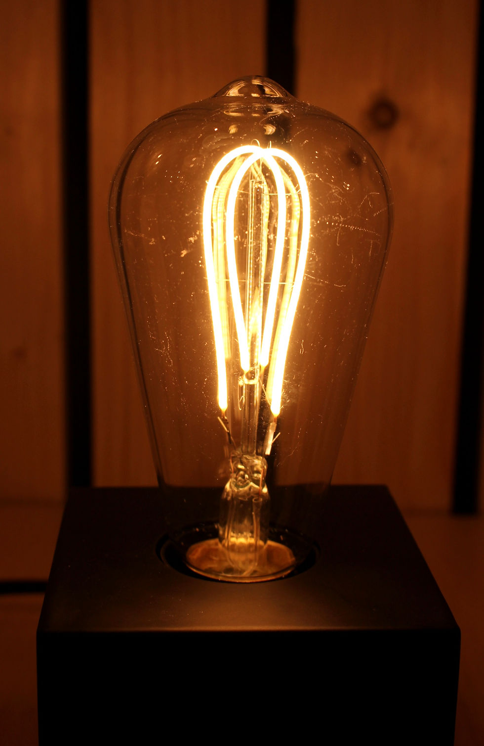 Miniatura: Lâmpada Led Dimável Vintage GS Pêra E27