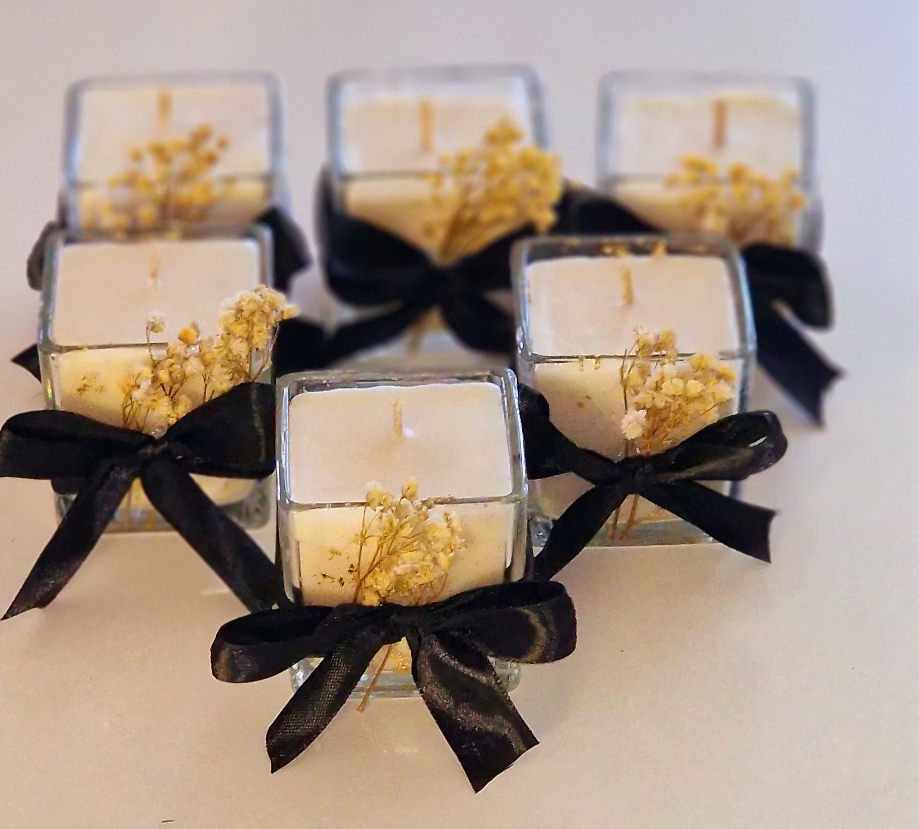 Bougie carre 5x5cm