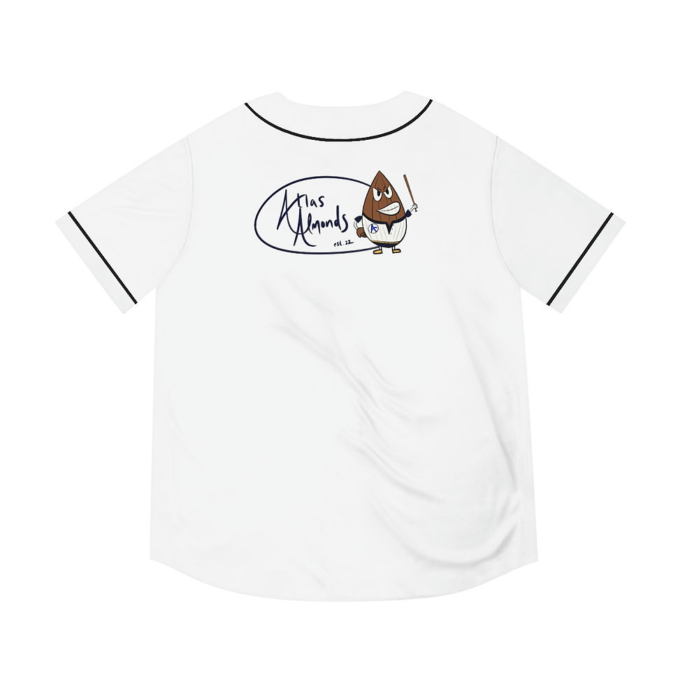 Thumbnail: Atlas Almonds Men's Baseball Jersey