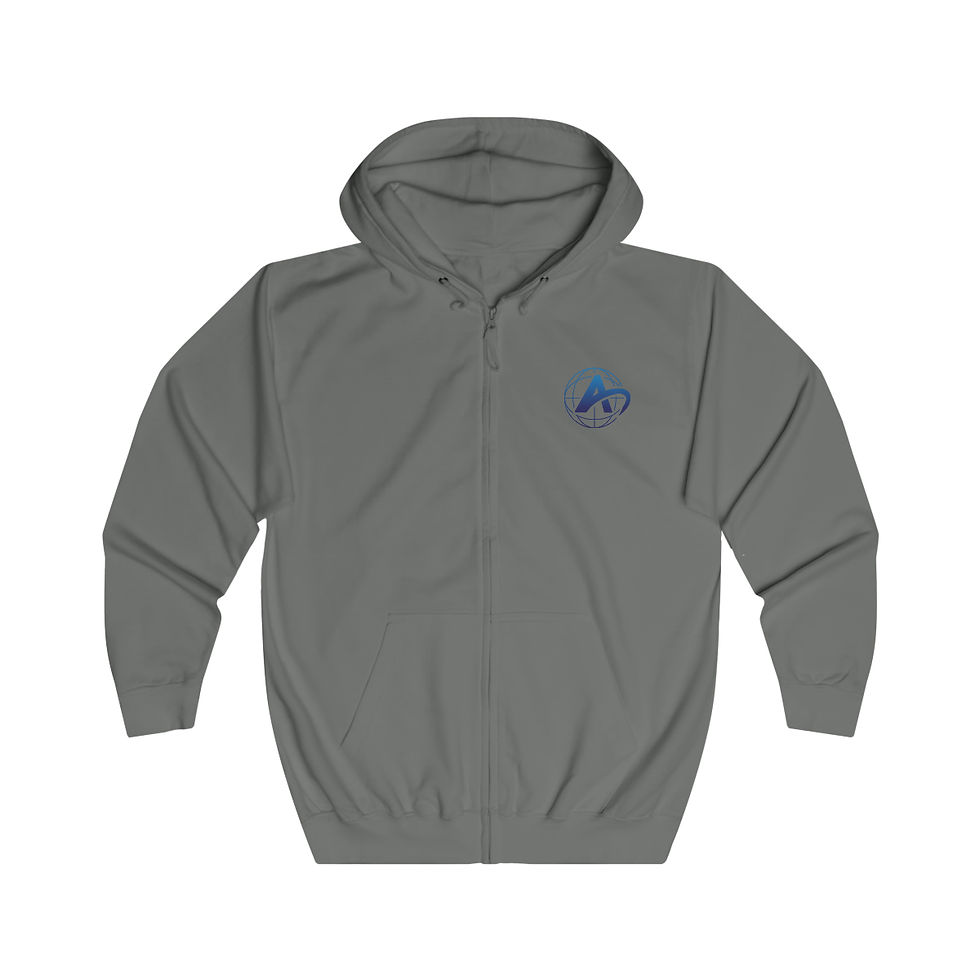 Thumbnail: Atlas Unisex Full Zip Hoodie