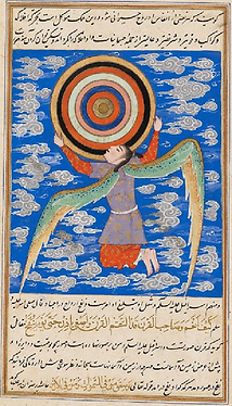 Ar-Rûh soutenant les Sphères célestes
