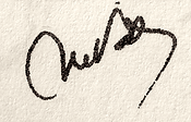 Signature Michel Vâlsan