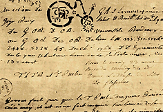 Lettre de Martines de Pasqually à Jean-Baptiste Willermoz