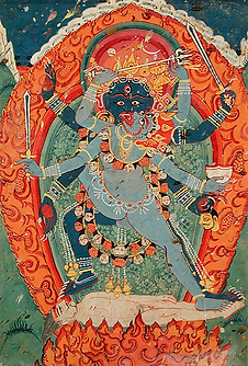 Bhairava et sa consort
