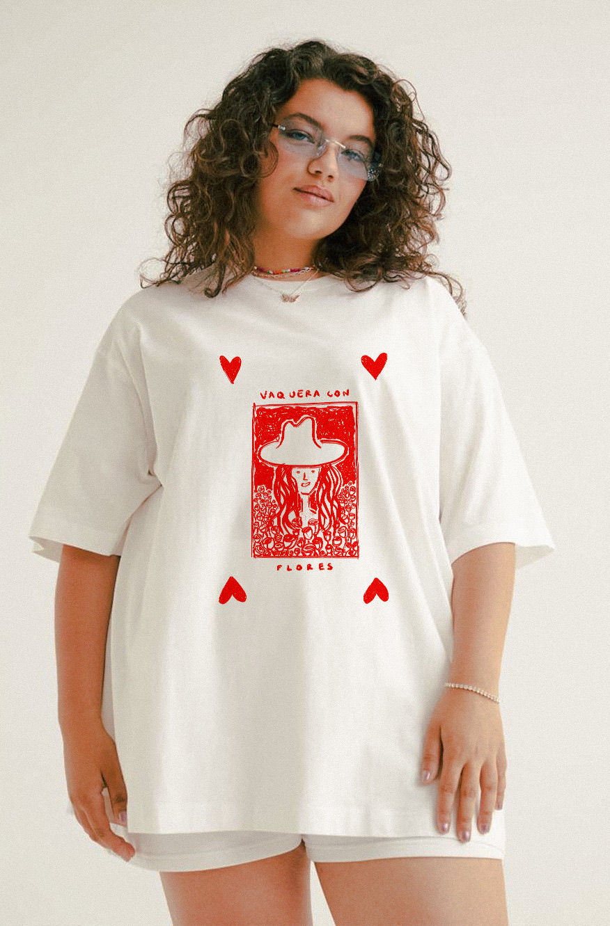 Miniatura: Playera Vaquera con Flores