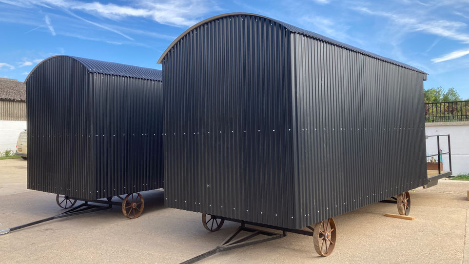 Completed Huts