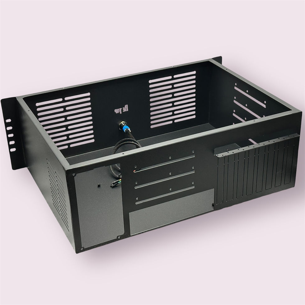 Miniatura: GABINETE RACK19 EATX 30X24CM 3U FONTE ATX NAS 7HDS35