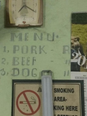 Food for thought: dogmeat