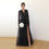 Thumbnail: Black Wrap Tulle Dress With Chiffon Mesh Sleeves  #1174