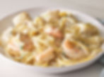 Fettucine seafood pasta