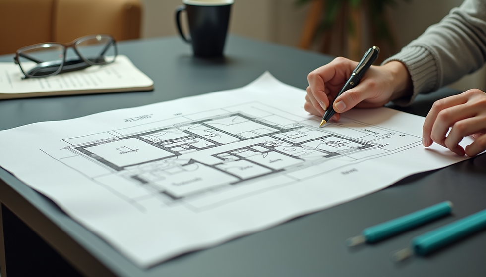 Innovative 2D Floor Plans for Modern Living Spaces