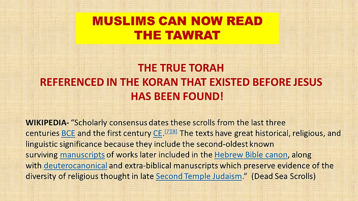 ARCHEOLOGY CONTRADICTS MUHAMMAD