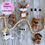 Thumbnail: Australian animals felt set of 6 PDF Patterns. DIY felt toys, Kangaroo, koala...