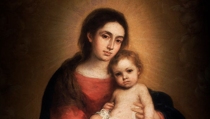 Nossa Senhora e o Menino Jesus