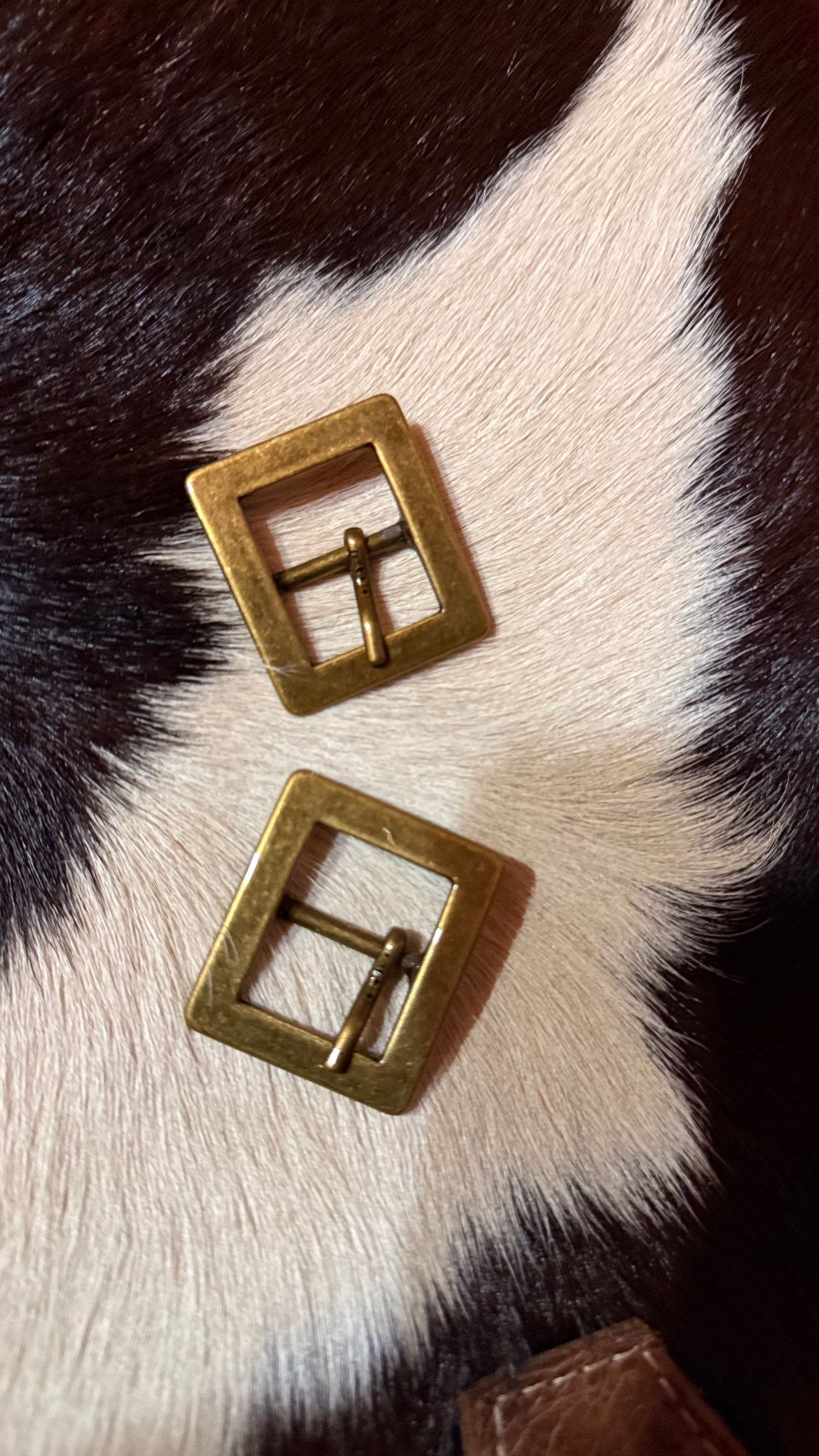 Fivela Silverado 15mm ouro velho - 1 unidade