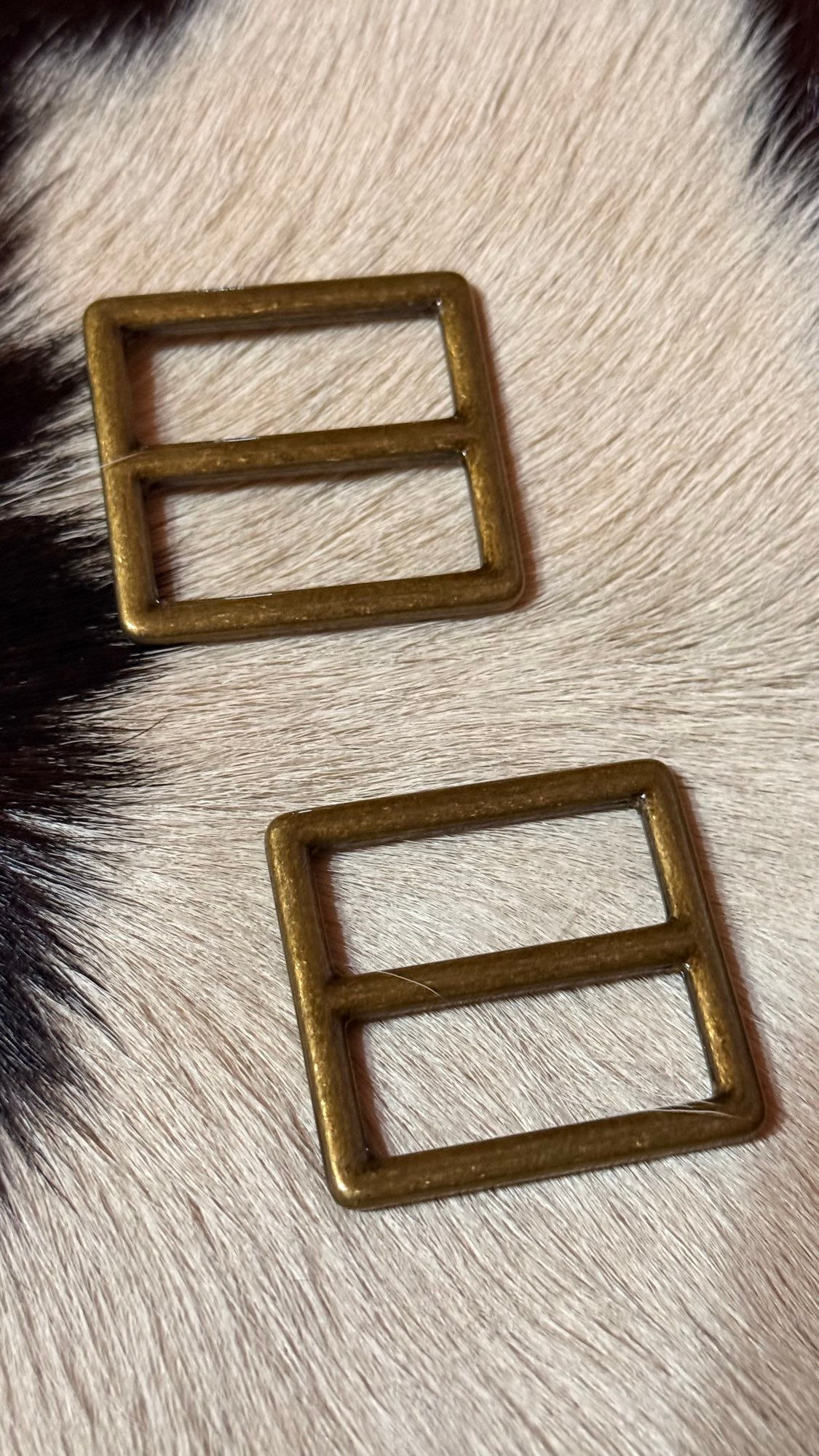 Regulador Hermes quadrado 3cm ouro velho - 1 unidade