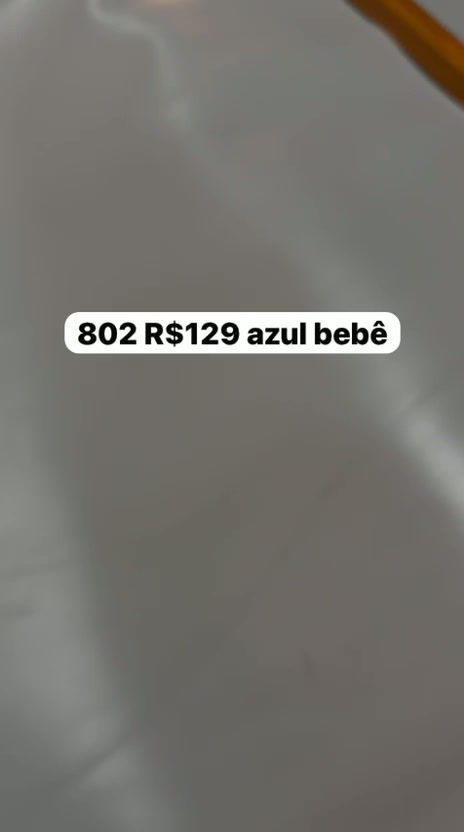 Couro 802 azul bebê