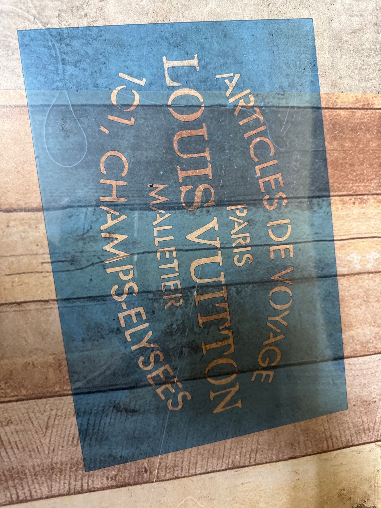 Stencil Bolsa Andrea LV 