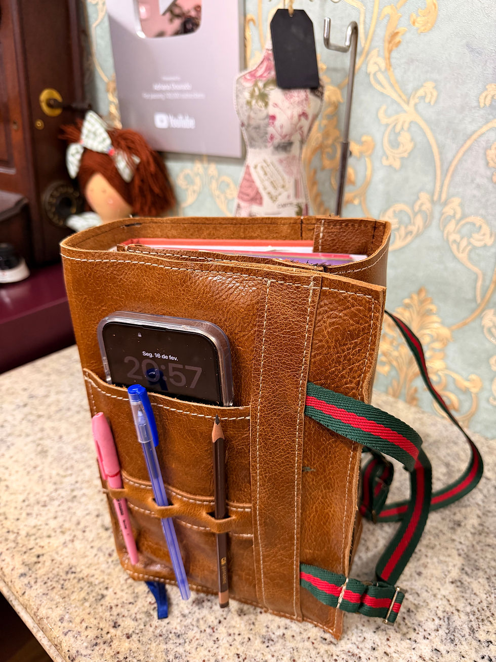 Miniatura: Capa para Vade mecum em couro legítimo 