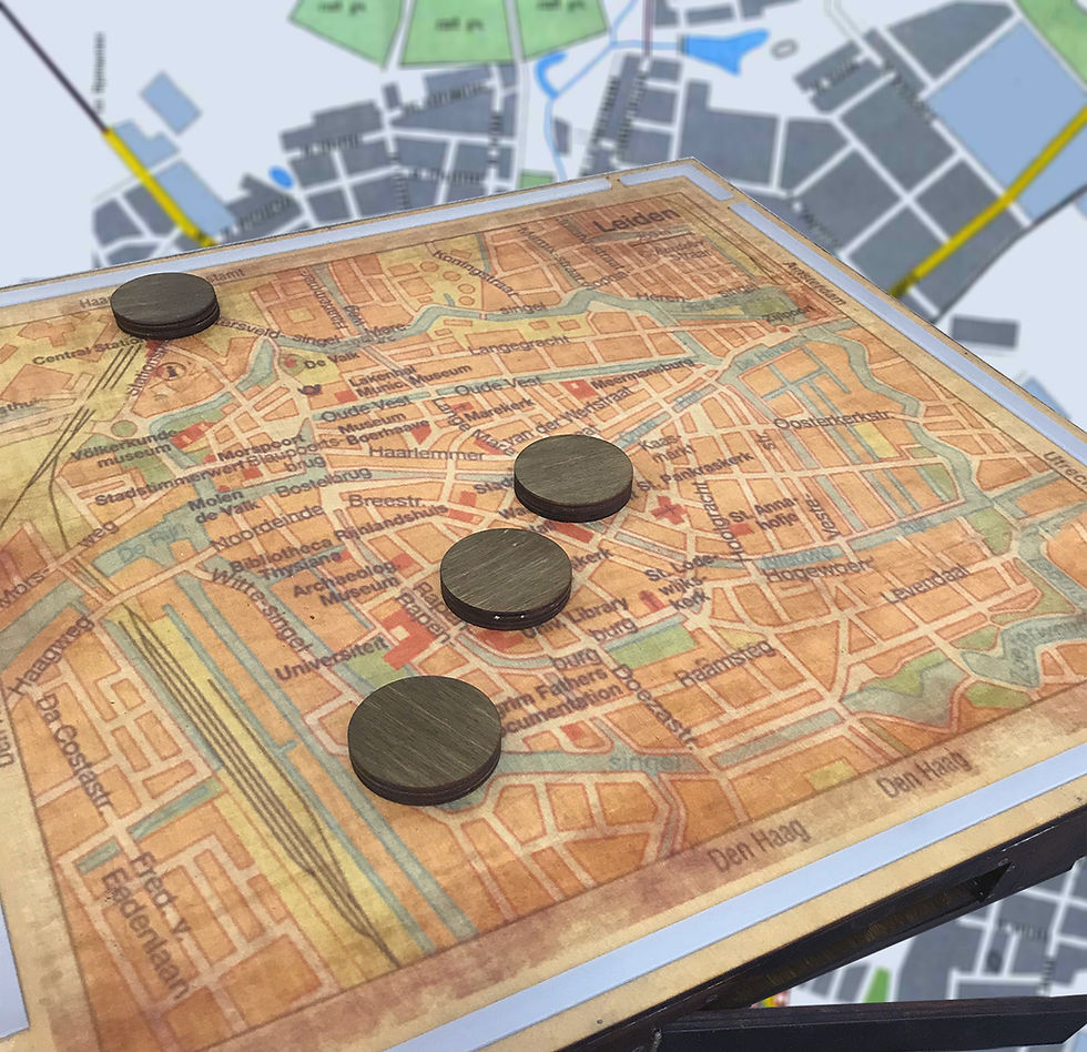 Thumbnail: Map with RFID escape room puzzle