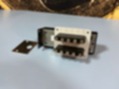 Built-in combination door lock