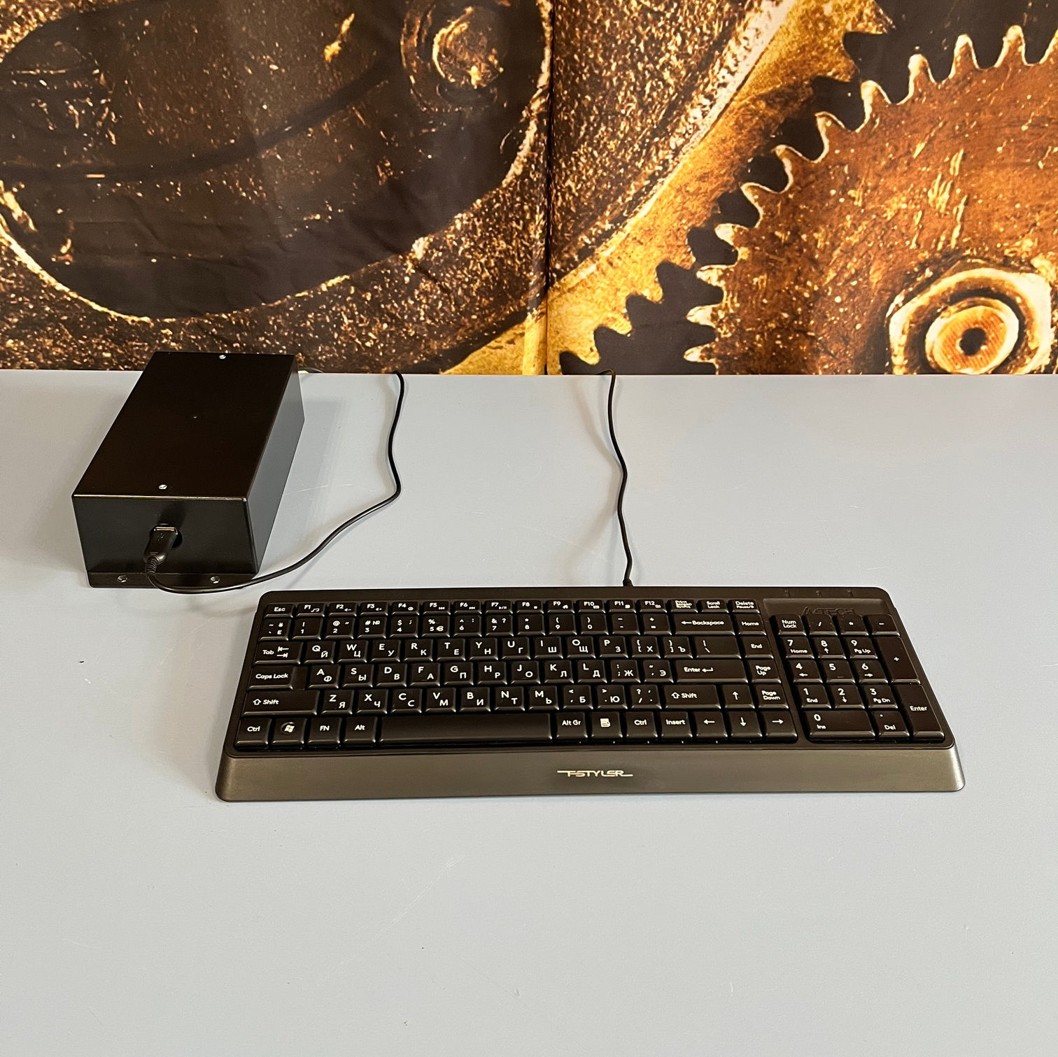 Keyboard for an escape room