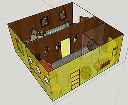 visualisation of escape room