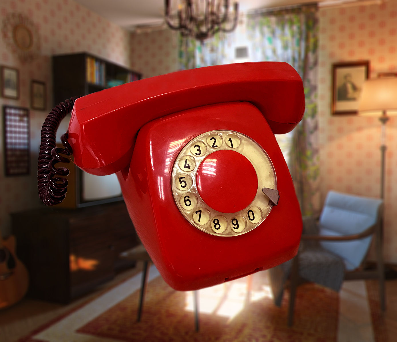 Phone with a lock escape room puzzle