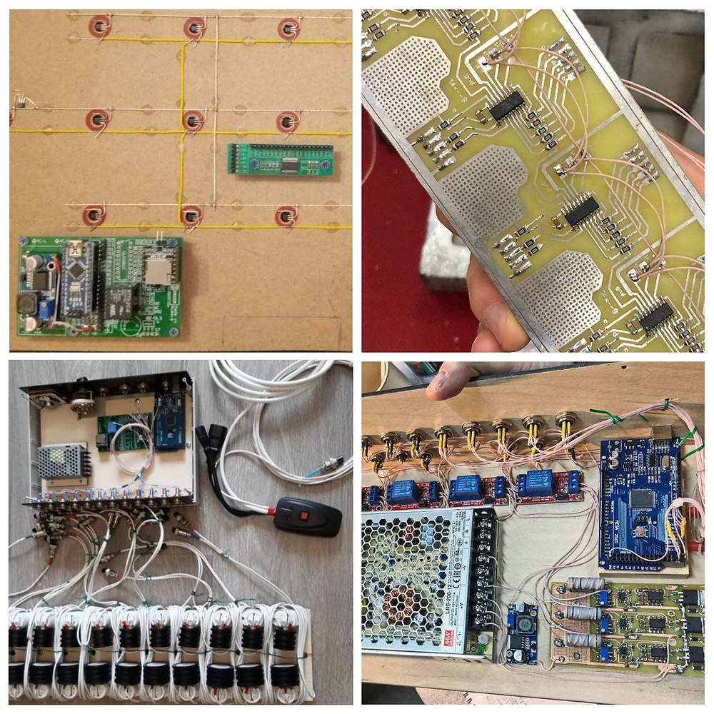 custom PCB for escape room gadgets
