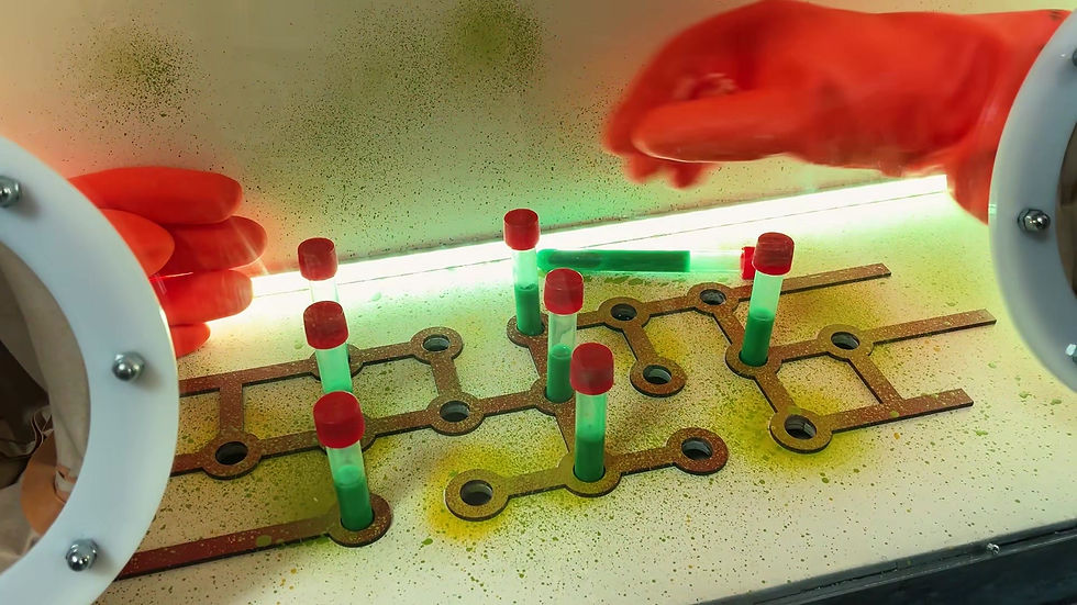 Thumbnail: Walkthrought of escape room puzzle chemical box
