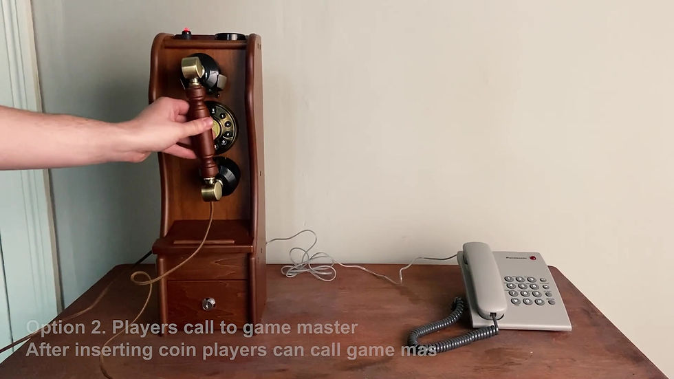 Thumbnail: Old school phone with intercom (+coin)