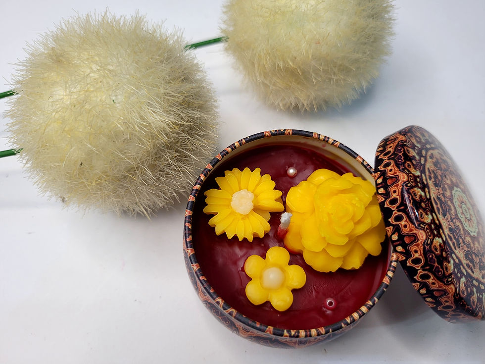 Small Mandala Red Yellow