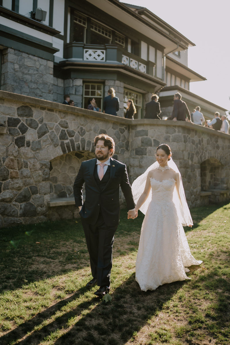 Carrie & Sam’s Aberthau Mansion Wedding in Vancouver