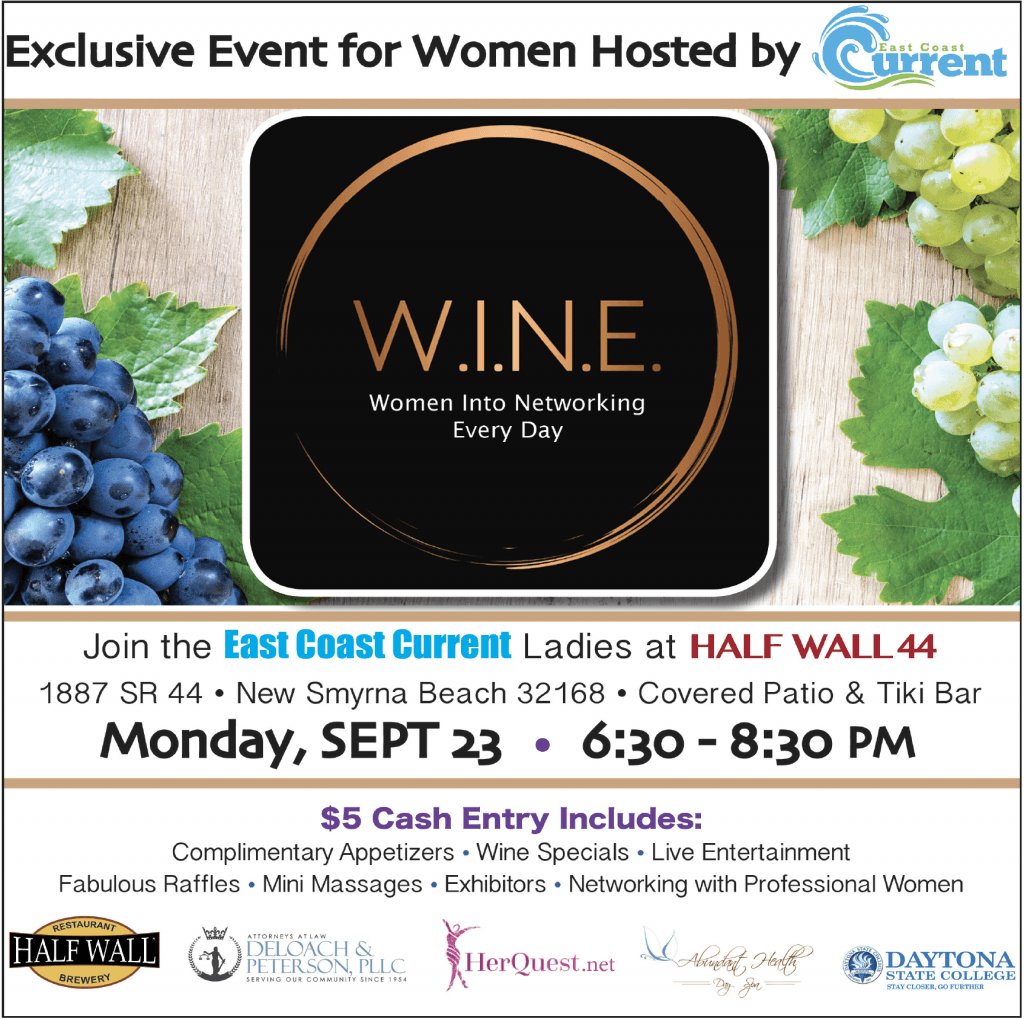 WINE women into networking everyday September 2019 event