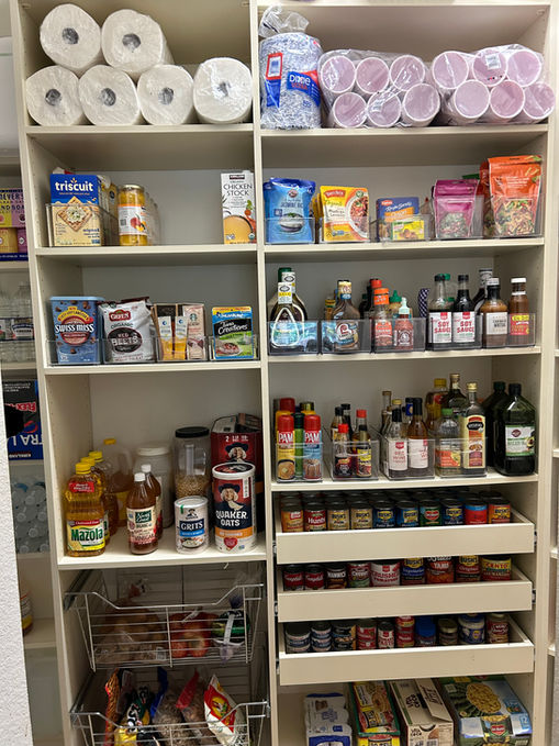 organized pantry 