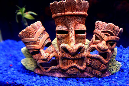 Little girl with flying pigtail on bouncy tractor at playground