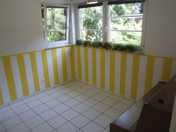 Breakfast area empty