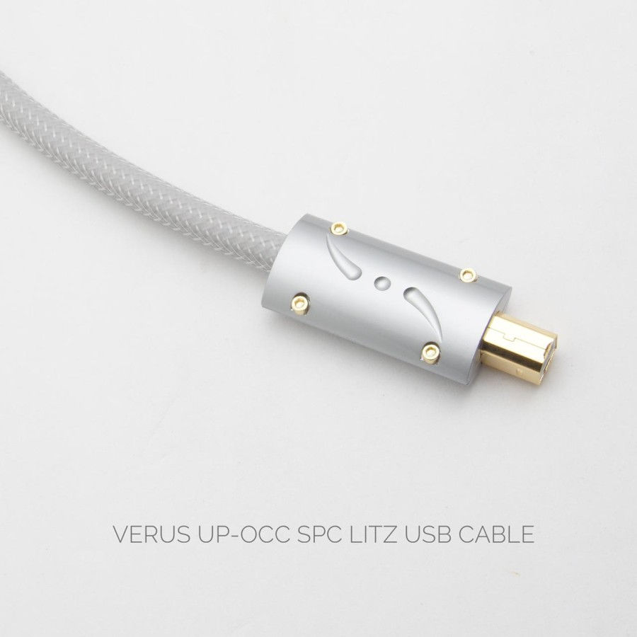 Verus Vanilla UP OCC SPC Litz USB Custom Cable