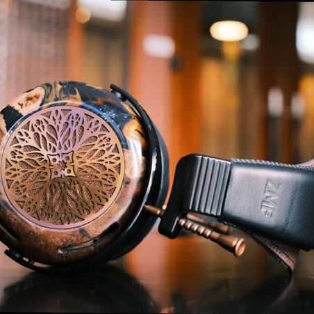 [Stock Arrival] ZMF Atrium Resin Stabilize Wood Headphone