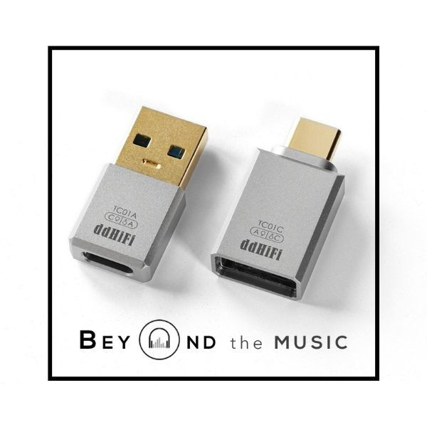 ddHiFi TC01A TC01C USB A to USB C Converter