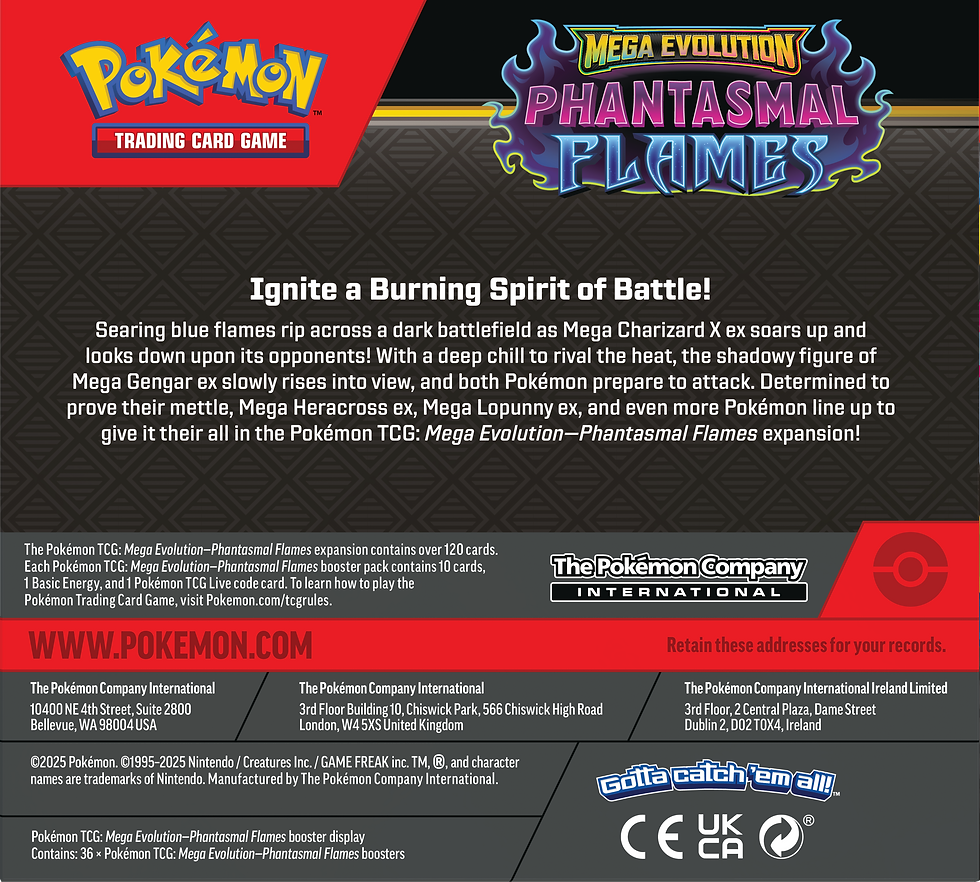 Thumbnail: Pokémon Phantasmal Flames Booster Box (36ct Display)