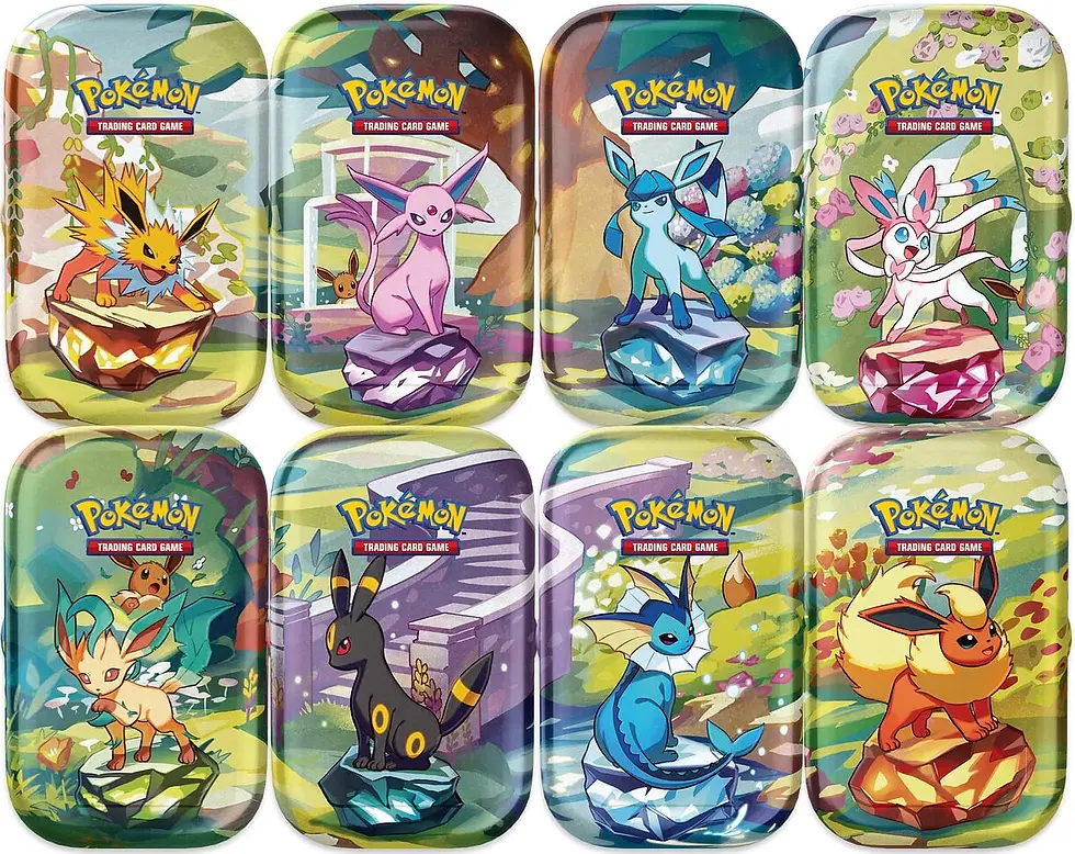 Pokémon SV08.5 Prismatic Evolutions mini tin