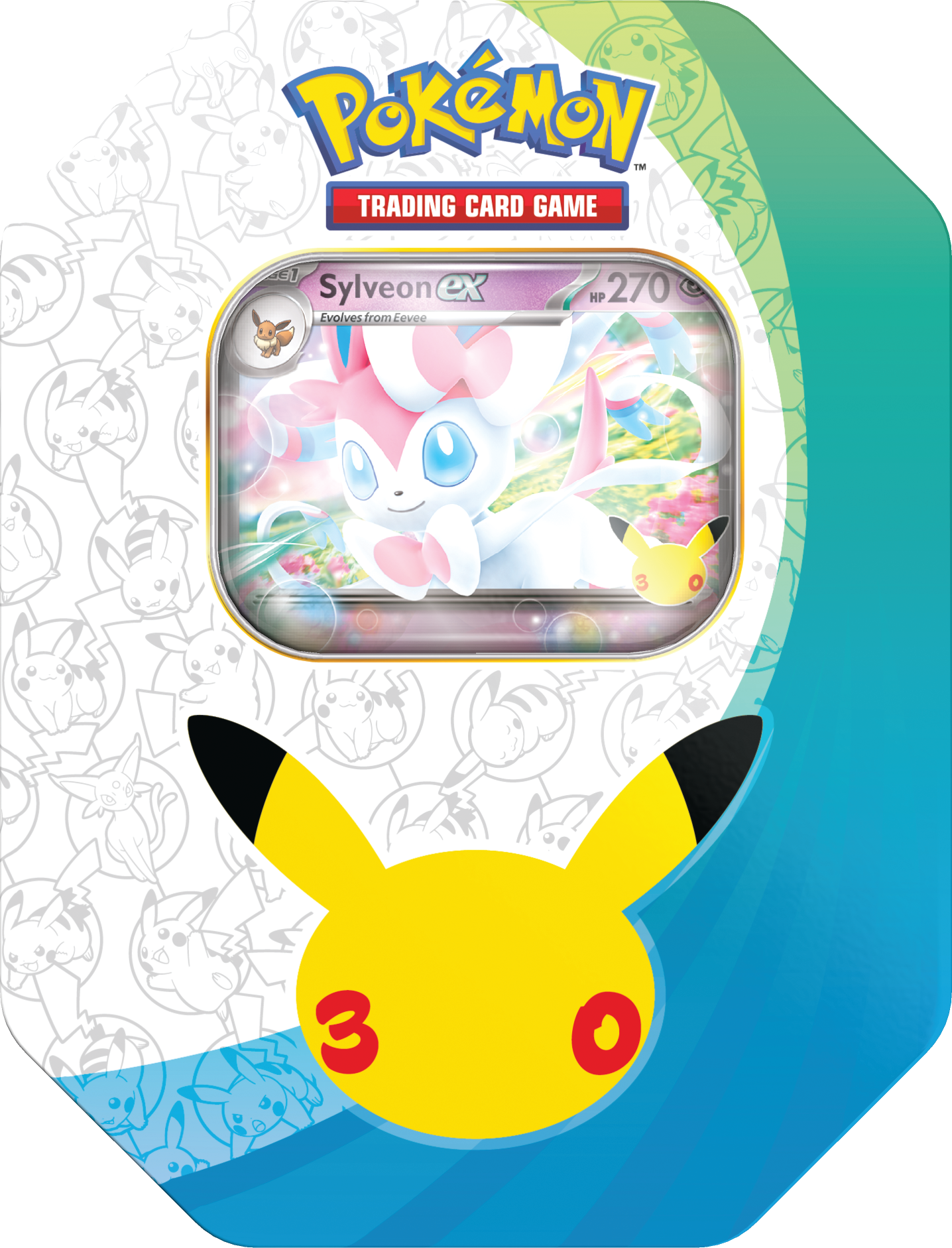 Pokémon 30th Celebration EX Tin | Day - Sylveon EX